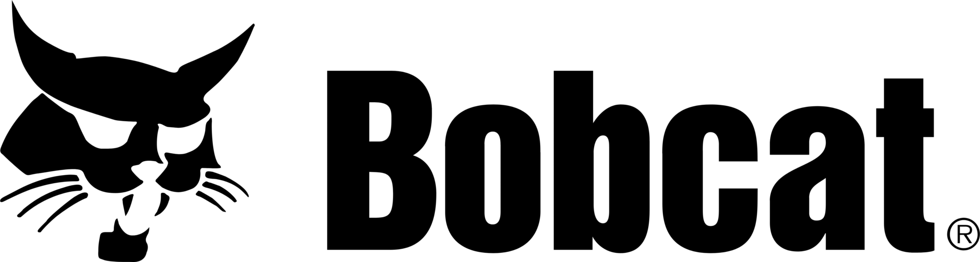 Bobcat - Logo noir